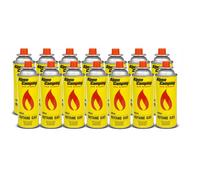 Cartouche de gaz butane Alpen Camping 400 ml certificat Pi 0875 conforme EN417 - 14 pièces
