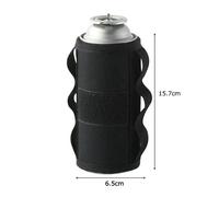 Cartouche De Gaz Butane Pour Camping En Plein Air, Couvercle De Protection Avec Autocollant Adhésif De Bricolage, Antidérapant, En Nylon, Pochette De Réservoir De Gaz