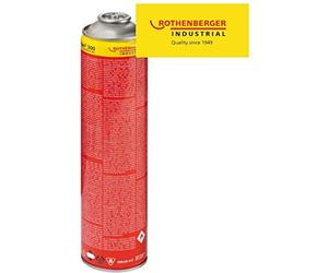 Cartouche de Gaz Rothenberger Industrial Multigas 300, Raccordement : 7/16, Norme EUropéenne en 417, Auto-Obturante