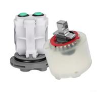 Cartouche de pour robinet 47mm Limiteur Température Sécurité | Limiteur de température intégré, sécurité enfants, installation pour facile, compatible nombreux modèles, finition blanche