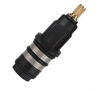 Cartouche de rechange pour mitigeur de douche avec bouton de sécurité | Butée de sécurité 38C, gamme 20-48C, construction en laiton massif, joint anti-fuite, compatible avec les mélangeurs standard