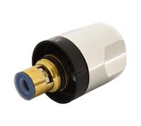 Cartouche de rechange pour robinet mitigeur thermostatique - Poignée en T - Bobine de débit en laiton - Fixation pour lavabo de salle de bain