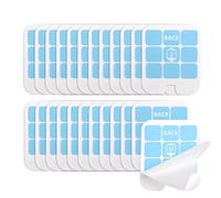 Cartouche De Rechange SH502 24 Pack Feuille Adhésive DT3005W Piège À Insectes Non Toxique - Recharge Facile sans Odeur pour Destructeur D