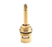 Cartouche de robinet à tige longue 80 mm Vanne à disque en céramique quart de tour pour réparation de mitigeur de baignoire, douche, insert d'eau chaude, corps en cuivre (3)