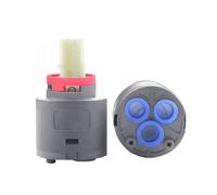 Cartouche de robinet en céramique 35mm pour robinet de cuisine à poignée unique, cartouches à disques en céramique 40mm pour salle de bains, robinet de lavabo et douche, valves de robinet en céramique