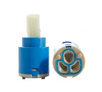 Cartouche de robinet en céramique 35mm pour robinet de cuisine à poignée unique, cartouches à disques en céramique 40mm pour salle de bains, robinet de lavabo et douche, valves de robinet en céramique