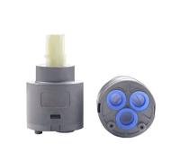 Cartouche de robinet en céramique 35mm pour robinet de cuisine à poignée unique, cartouches à disques en céramique 40mm pour salle de bains, robinet de lavabo et douche, valves de robinet en céramique