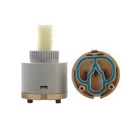 Cartouche de robinet en céramique 35mm pour robinet de cuisine à poignée unique, cartouches à disques en céramique 40mm pour salle de bains, robinet de lavabo et douche, valves de robinet en céramique