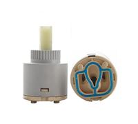 Cartouche de robinet en céramique 35mm pour robinet de cuisine à poignée unique, cartouches à disques en céramique 40mm pour salle de bains, robinet de lavabo et douche, valves de robinet en céramique
