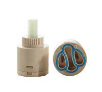 Cartouche de robinet en céramique 35mm pour robinet de cuisine à poignée unique, cartouches à disques en céramique 40mm pour salle de bains, robinet de lavabo et douche, valves de robinet en céramique