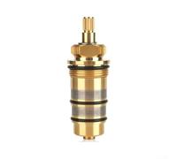 Cartouche de robinet thermostatique en laiton massif G 1/2 pour bsp - Robinet mélangeur à disque en céramique pour contrôle de l'eau chaude et froide, kit de réparation de douche de salle de bain 8 x