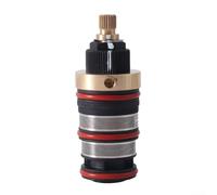 Cartouche de valve thermostatique de rechange en laiton pour robinet mitigeur de baignoire, noyau de contrôle de l'eau chaude et froide avec arrêt de sécurité 38 C, insert stabilisateur pour douche