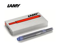 Cartouches d'encre LAMY T10 à grande capacité - compatibles avec tous les modèles de stylos plume Lamy - Contenance: 1,25 ml par cartouche - 5 pièces par paquet - Couleur de l'encre: rouge