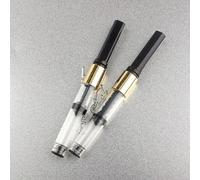 Cartouche D'encre Pour Stylo, 5 Pièces, Couleur Dorée, 3.4mm, Convertisseur De Cartouche D'encre