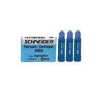 Schneider Cartouche Maxx Eco 666 Bleu Boîte 3
