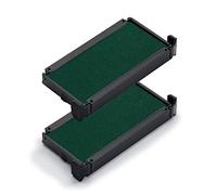 Cartouche d'encre Trodat 6/4912 pour Timbres d'encrage Automatique Printy 4912, 4912 Type, 4952 et 496201-04 - Encre Verte, Blister 2u, 6/4912GRN