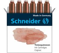 Cartouche encre schneider coloris cognac pastel boite 6 unites