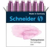 Cartouche encre schneider coloris lilas pastel boite 6 unites