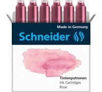 Cartouche encre schneider coloris rose pastel boite 6 unites