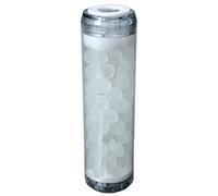 Cartouche filtrante 10" universelle pour système d'eau, résine, charbon actif, céramique anticalcaire, sédiments, corde, blocs, granulés UDF/CTO/PP/PPW - Remplacement (Siliphos Anti calcaire)
