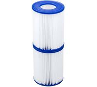 Cartouche filtrante Bestway Flowclear Type II, filtre pour piscine et spa Bestway, installation facile,filtre de nettoyage lot de 2