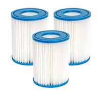 Cartouche Filtrante De Piscine De Type II, Compatible Avec Bestway, Pompe De Filtre 58094 58383 58386 530/800 GPH, Compatible Avec Lay-Z-Spa, Remplacement(3pcs)