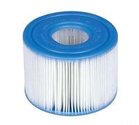 Cartouche filtrante de piscine pour Intex pour Pure Spa S1 29011E Filtre de rechange 108 mm x 74 mm Blanc Traitement de l'eau pour le nettoyage attrape-saleté Durable Pratique 1 pièce