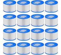 Cartouche Filtrante De Remplacement For Jacuzzi De Type VI, Compatible Avec Bestway, Compatible Avec Coleman SaluSpa,90352E 58323E 58323(16pcs)