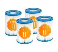 Cartouche Filtrante Type II For Spa De Piscine, Compatible Avec Bestway Flowclear II Et Lay Z Spa, Références 58094, 58383, 58386, 58117 Et 58386GS(4PCS)