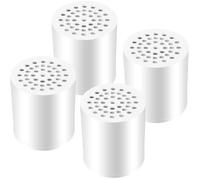 Cartouche Filtre De Douche Universelle, Lot De 4 Recharges 20 Étapes, Anti Chlore Et Métaux Lourds, Filetage 1/2""""