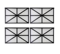 Cartouche Filtre Panel RCX70101 pour Robot Nettoyeur de Piscine TigerShark - LICHIFIT - 4 pièces - Blanc