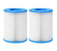 Cartouche Filtre Piscine Type 2/Type II [Lot 2] Compatible Bestway 58094 Flowclear Pompes 530-800 GPH 13,6 x 10,6 cm Phonillico®