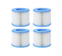 Cartouche Filtre Spa Type S1 [Lot 4] Compatible Intex 29001E / 29011E PureSpa - 7,3 x 10,4 cm