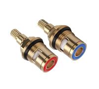 Cartouche for mitigeur à disque | Multicolore 2 Pièces : Idéal for Salle De Bain(2 Pcs)