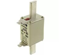Cartouche fusible Eaton, basse tension, 100 A, CA 500 V, 120 kA, NH02, gL/gG, CEI, double indicateur, languette conductrice de courant 100NHG02B