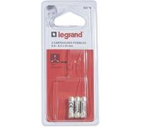 Cartouche fusible LEGRAND pour porte-fusible 6A 1380W sans témoin
