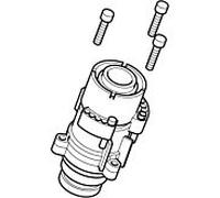 cartouche Geberit pour eau froide / mitigée 241353001 pour Geberit Typ 26 automatique Geberit Typ 26