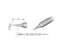 JBC Tools Panne de fer à souder forme pointue Taille de la panne 0.2 mm Contenu 1 pc(s)