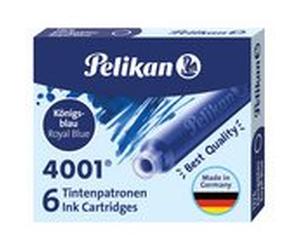 Cartouche pelikan courte standard vert étui 6 unités