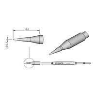 JBC Tools Panne de fer à souder forme pointue Taille de la panne 0.3 mm Contenu 1 pc(s)