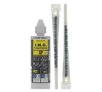 Cartouche résine scellement méthacrylate DS+ ING FIXATIONS - 300 ml - Gris - A050145
