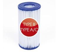 BESTWAY Cartouche de filtre Type III, 5.678 l/h 58012