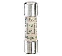 Cartouches cylindriques 10x38 type aM - 6A - 500V LEGRAND