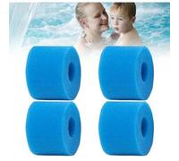 Cartouches de Filtre Type S1 pour Jacuzzi Intex 29001 E Pure Spa, Éponge Filtrante, Filtre en Mousse à Cartouche éponge Lavable