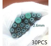 Cartouches De Recharge D'encre De Haute Qualité, 30 Pièces, Fournitures D'encre De Couleur, Stylo À Plume, Papeterie Scolaire Et De Bureau Pour Étudiants