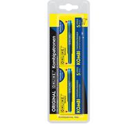 Cartouches d'encre - Bleu - Longue - Pour stylo plume et roller à cartouche - 2x5 pièces