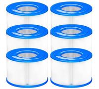 Cartouches filtrantes pour spas compatibles avec Les modèles N NETSPA Malibu/Montana/Aspen/Silver/Caïman/Python à partir de 2017., SP-N1407535, Ø 10,4 cm x H 8 cm, Lot de 6