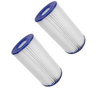 Cartouches Filtrantes Type A - INTEX - Lot de 2 - Préserve la propreté de l'eau des piscines - Bleu Bleu bleu MATERIEL