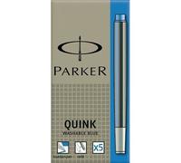 Parker Quink: Cartouches pour stylo à plume Parker encre bleu royal Parker Quink en Etui de 5