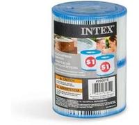 Lot de 2 cartouches de filtration pour Pure Spa INTEX - Fibre Dacron facile à nettoyer